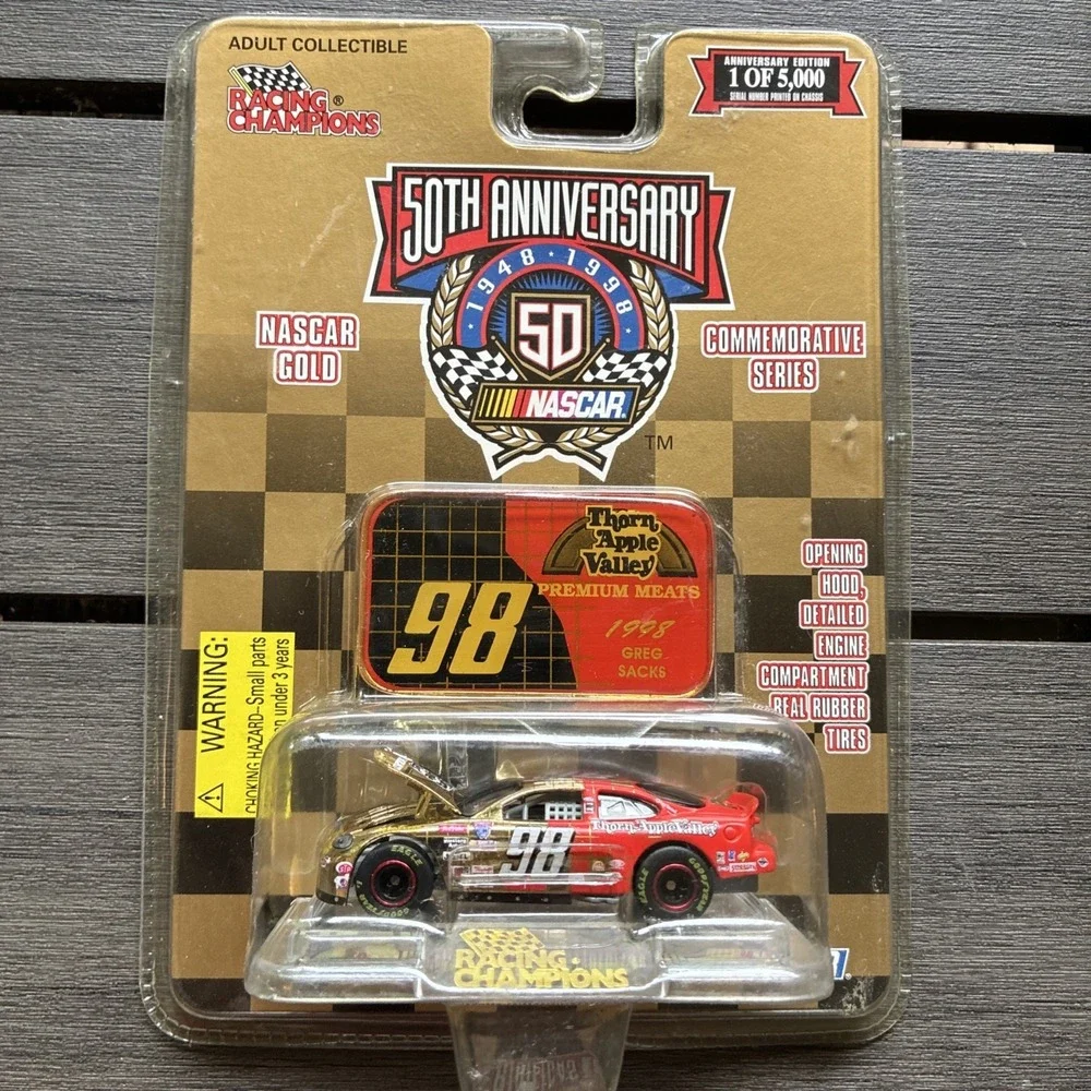 Greg Sacks NASCAR 50th Anniversary Racing Champions Car #98 Thorn Apple Valley