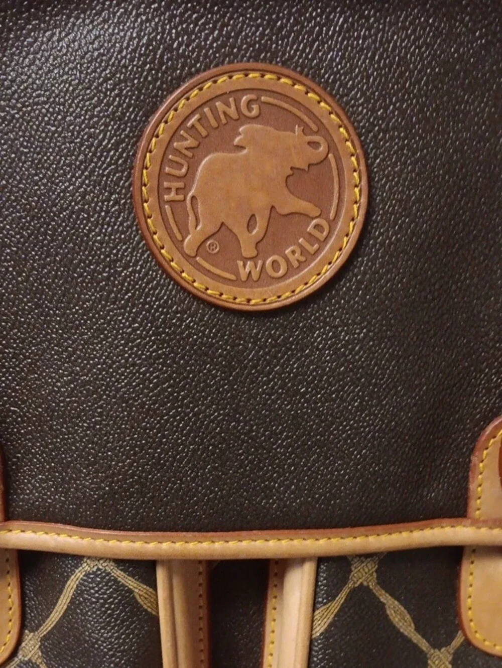 Hunting World brown leather