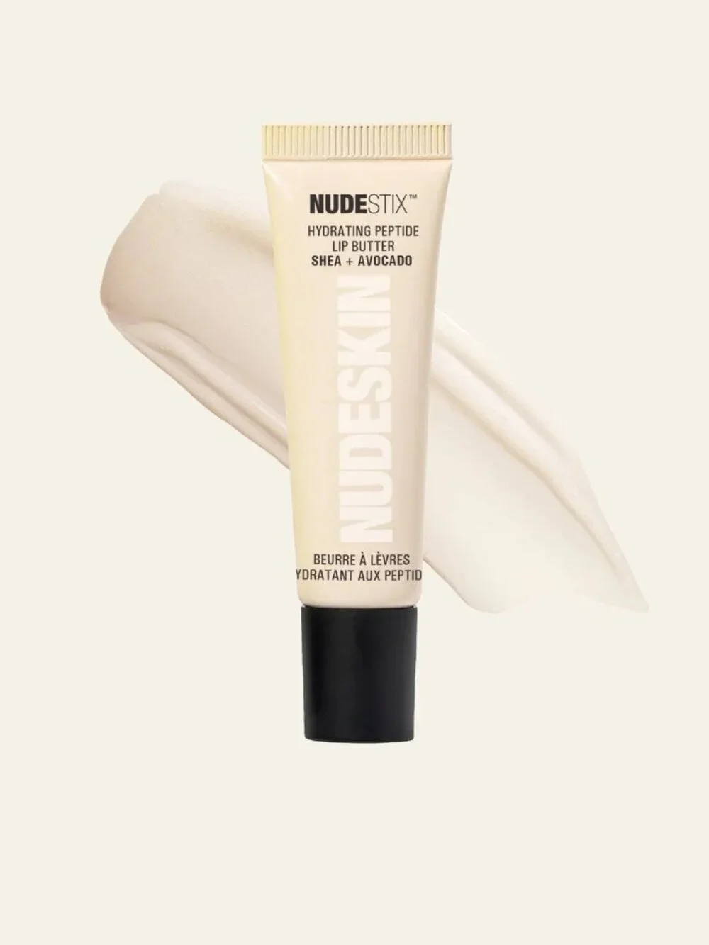 NUDESTIX Hydrating Peptide Lip Butter in Cream