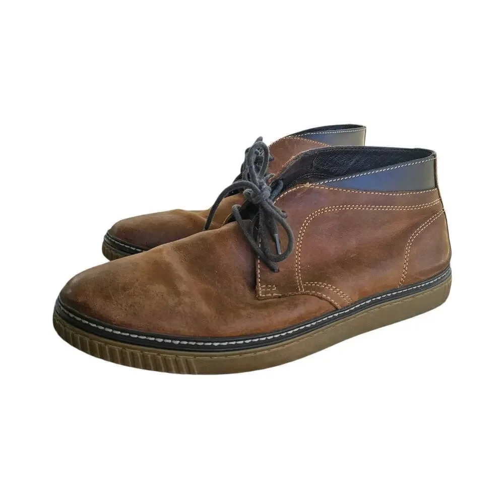 Johnston & Murphy signs chukka