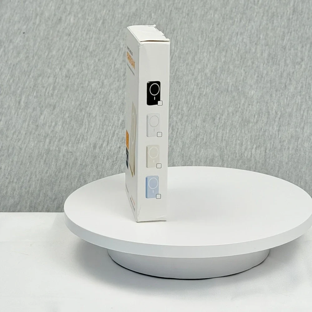 Magnetic Wireless Power Bank Portable Charger with Built-in Wires and Kickstand