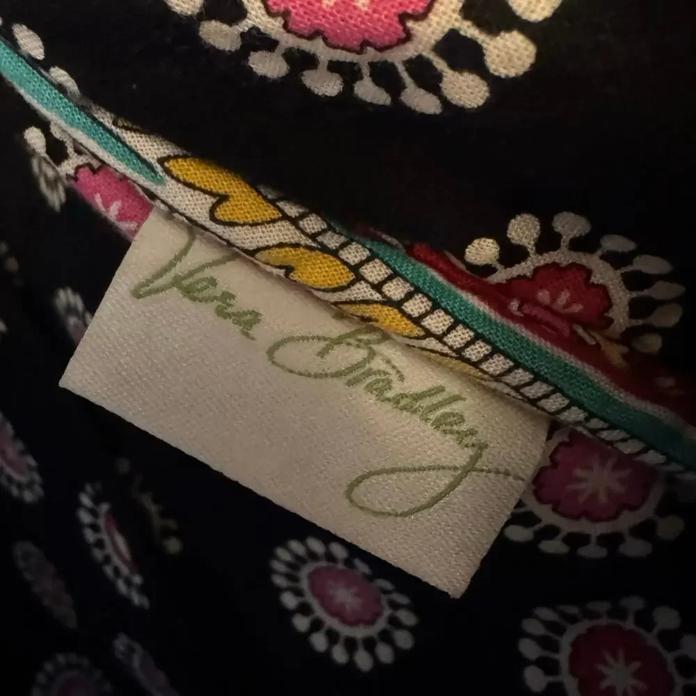 VERA BRADLEY Women's Large Campus Backpack French Paisley PINK School Work Artsy