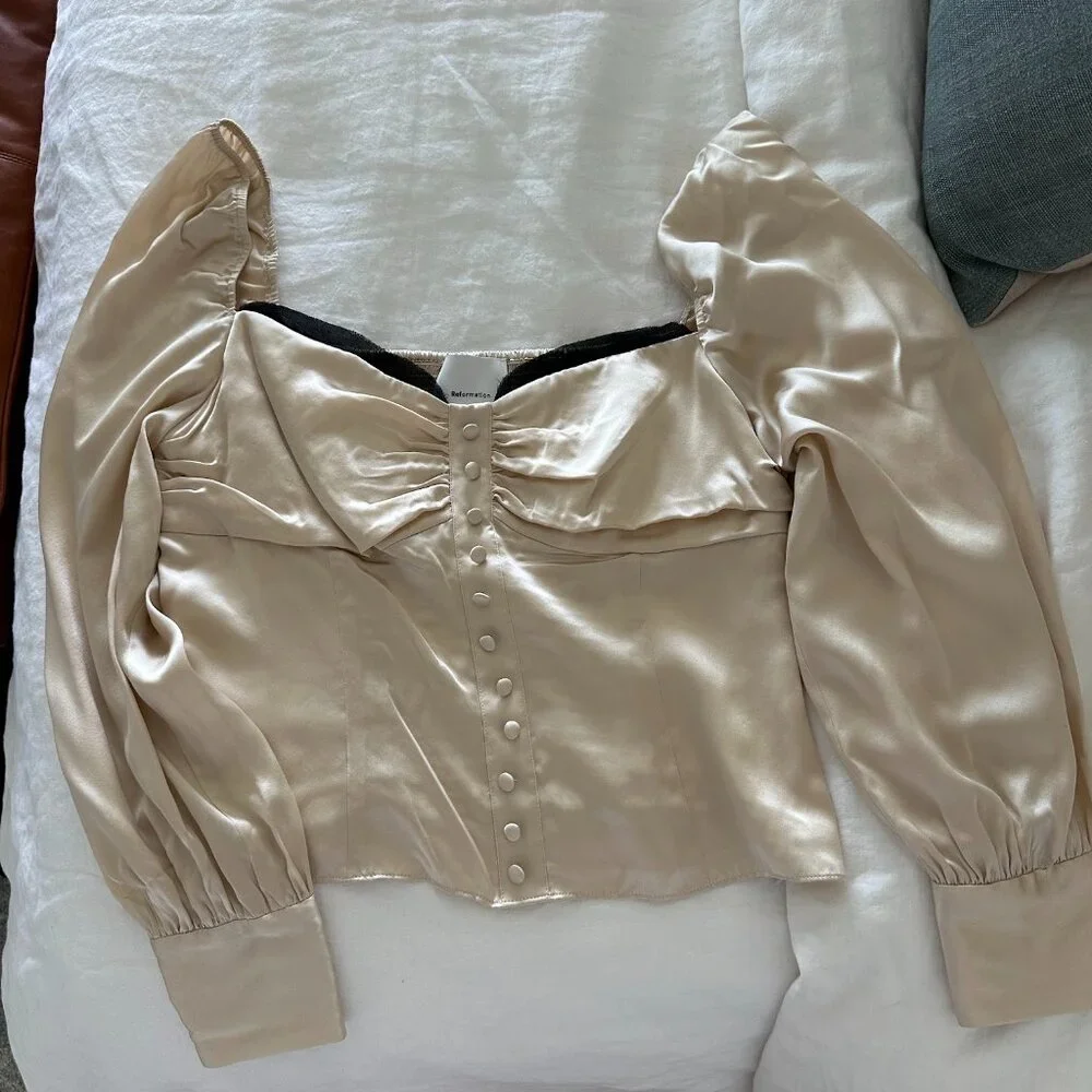 Reformation silky ivory