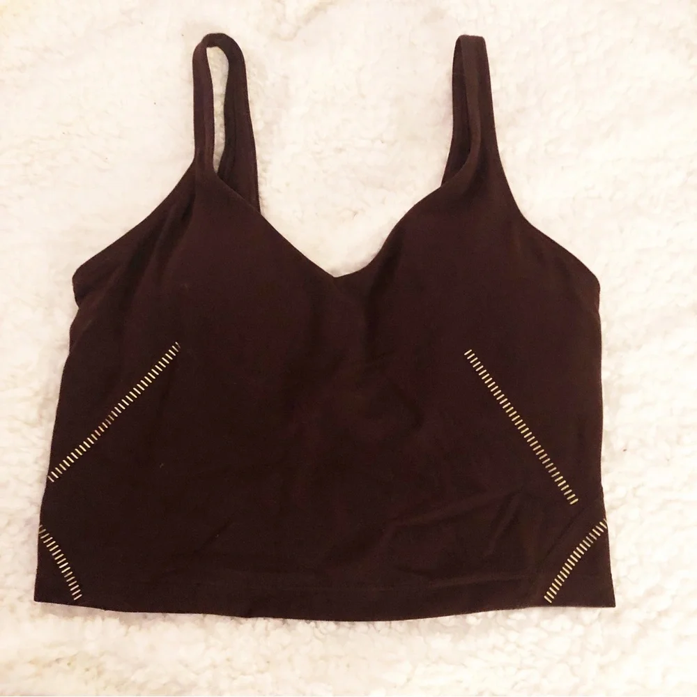 Lululemon Align Tank *Gold French Press Sz 4