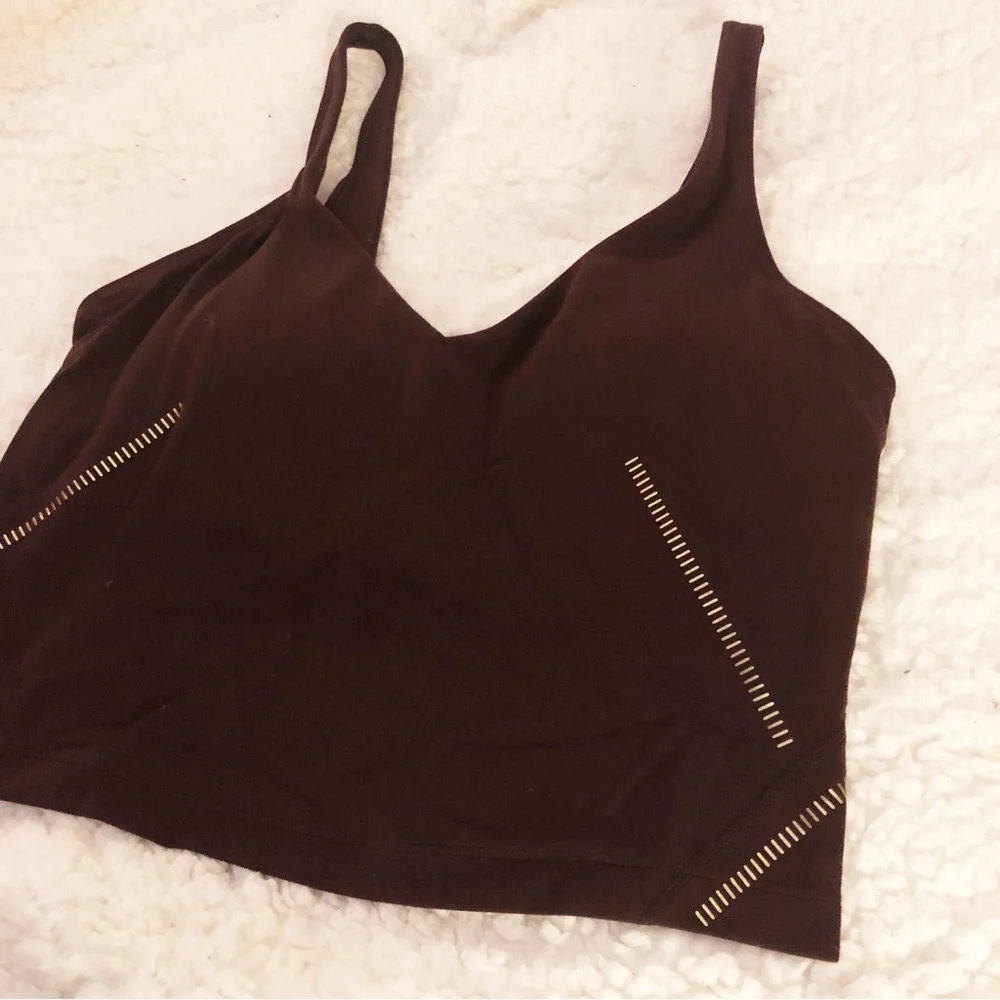 Lululemon Align Tank *Gold French Press Sz 4