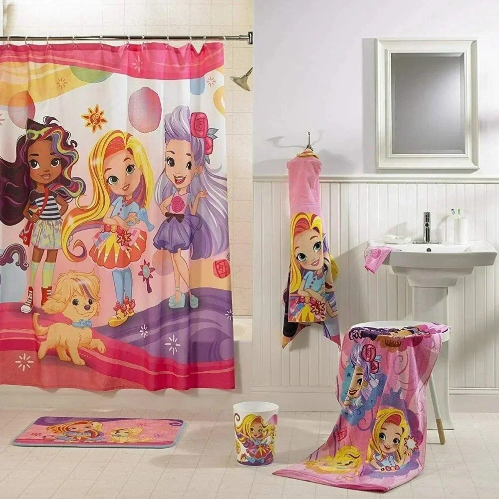 NEW Sunny Day Hair Day Out Shower Curtain