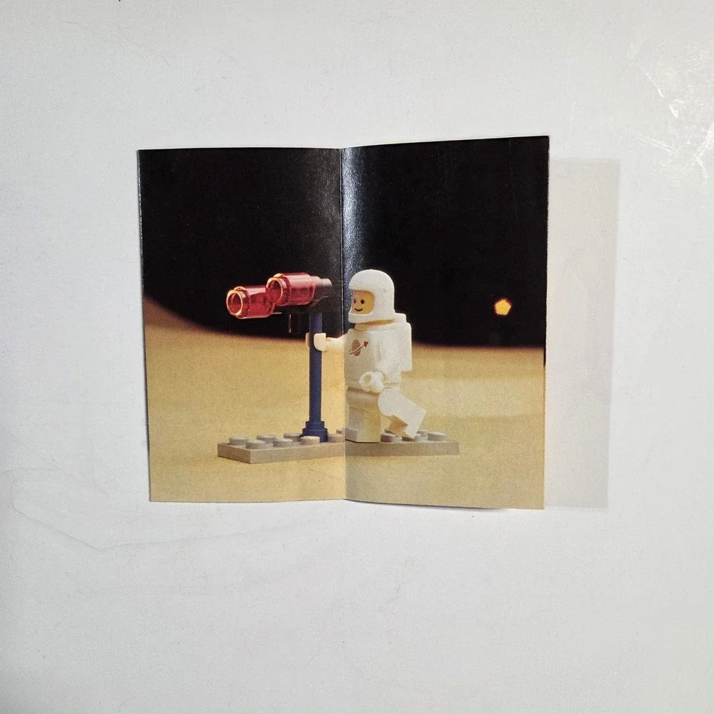 LEGO Instruction Manual 6803 Space Patrol Legoland Vintage 1983 Booklet