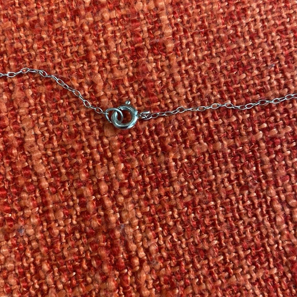 🖤 VTG Sterling Silver Seagull Bird Pendant Necklace