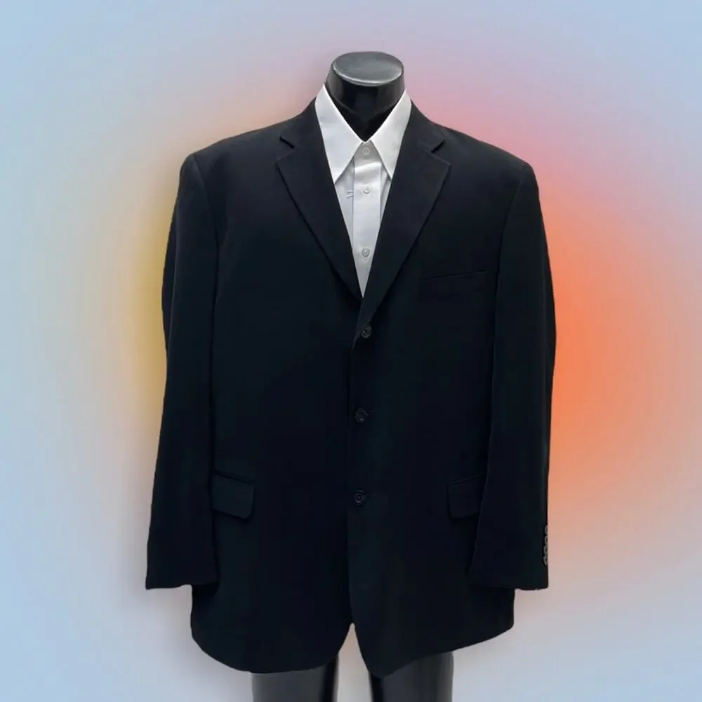 PUBLIC NOTICES Men's 2XL Black Sport Coat Blazer