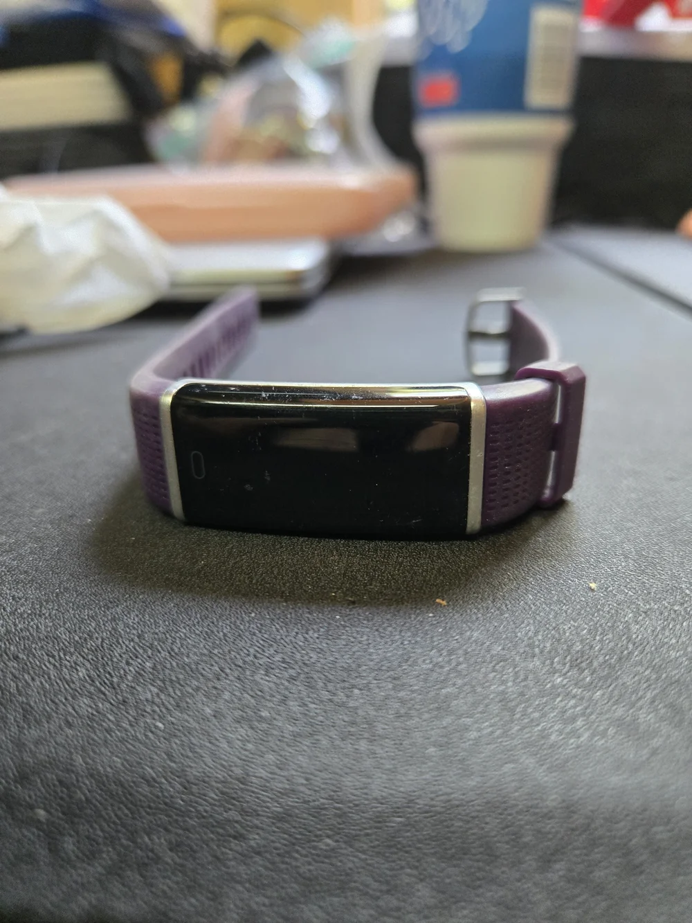 fitbit purple fitness