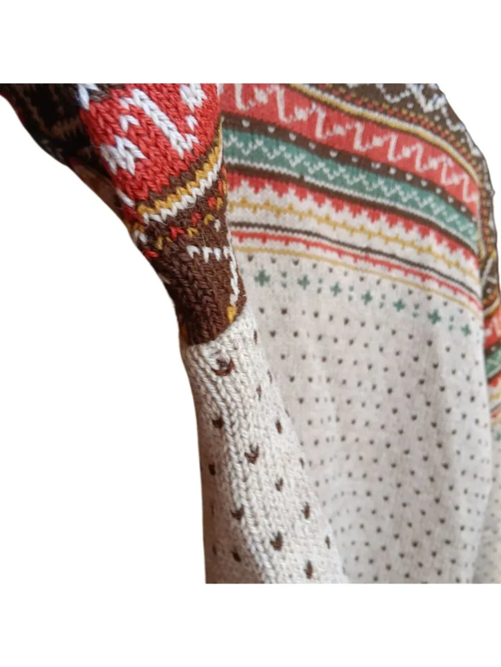 Fair Isle lightweight cardigan