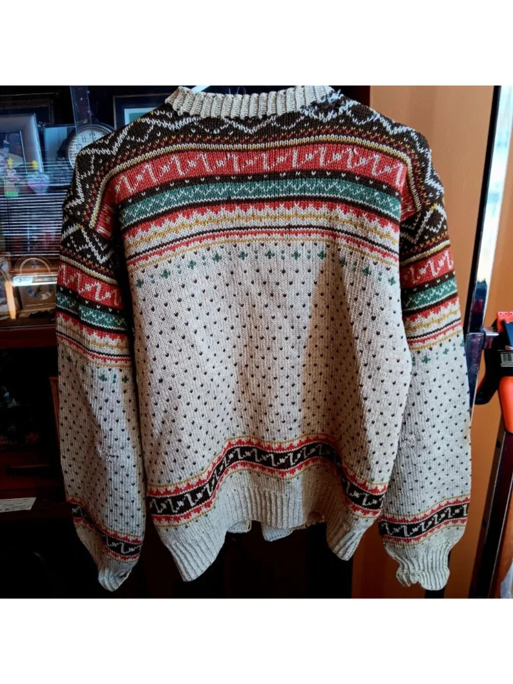 Fair Isle lightweight cardigan