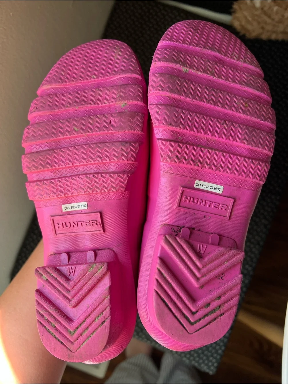 Hunter vibrant pink