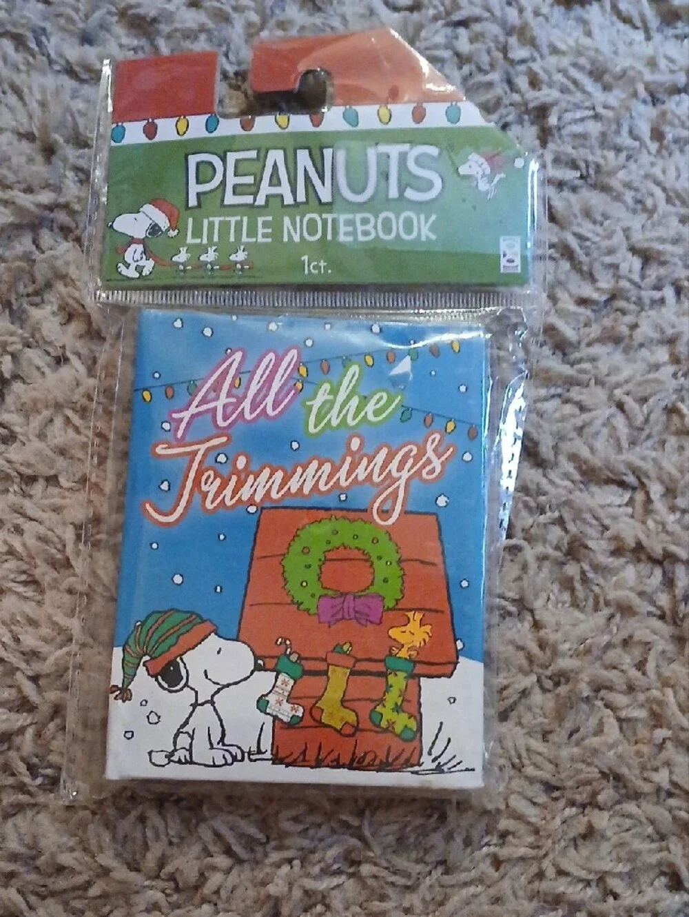 Peanuts mini notebook