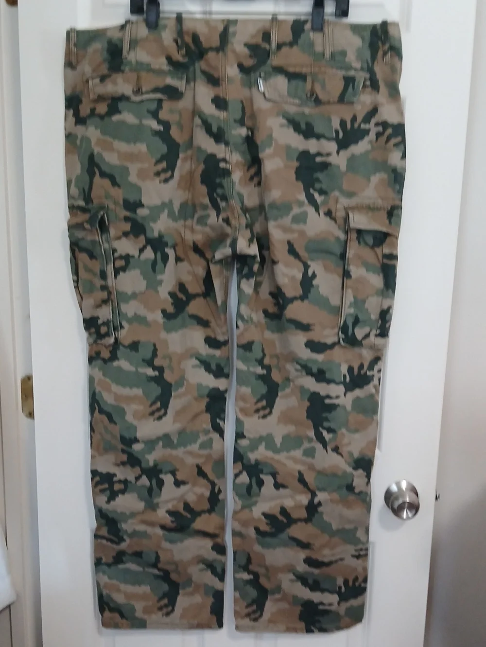 Levi's Men's Camo Cargo Pants – Green/Tan Camouflage 42 X 32