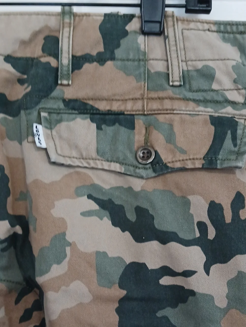 Levi's Men's Camo Cargo Pants – Green/Tan Camouflage 42 X 32