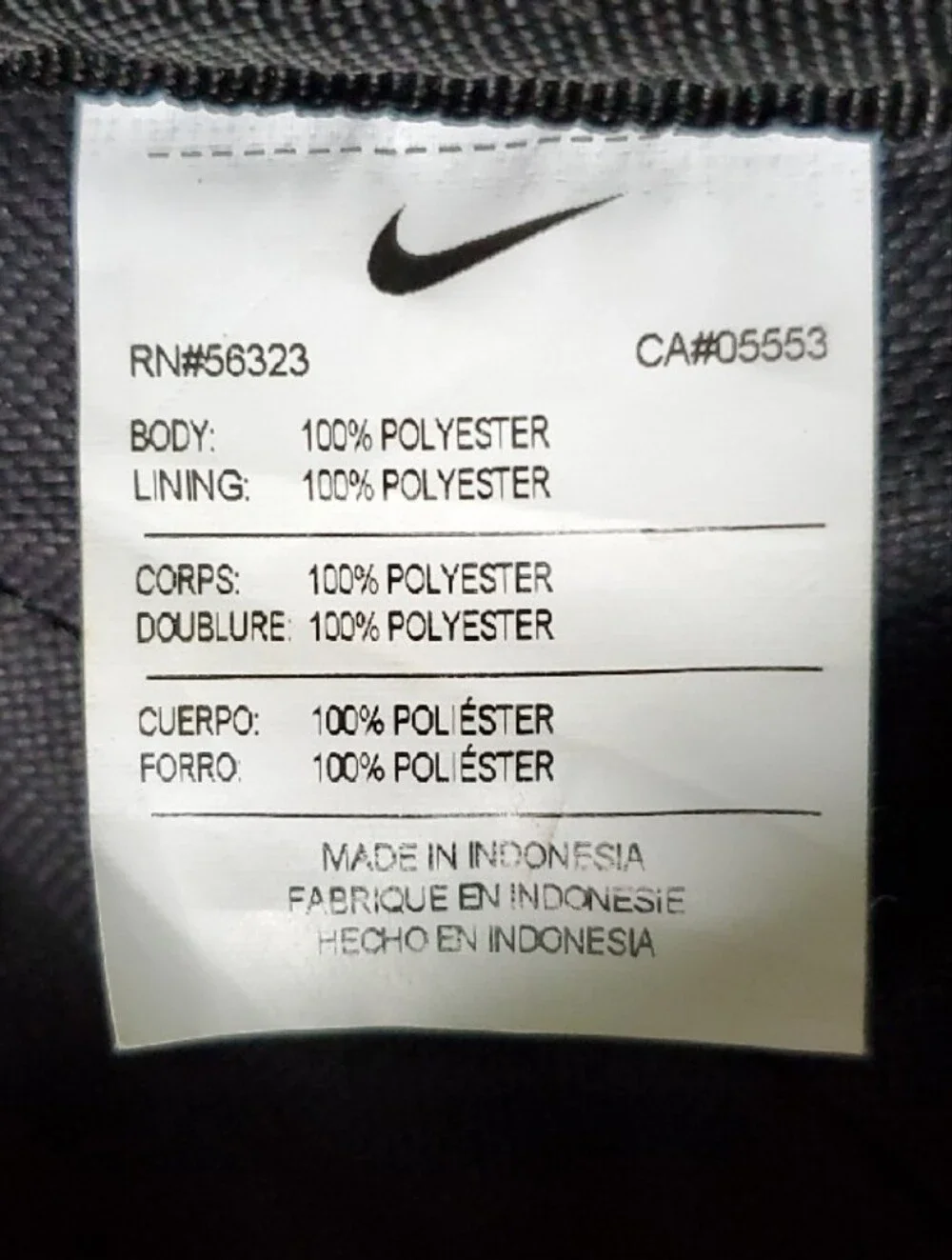 Nike spacious duffel
