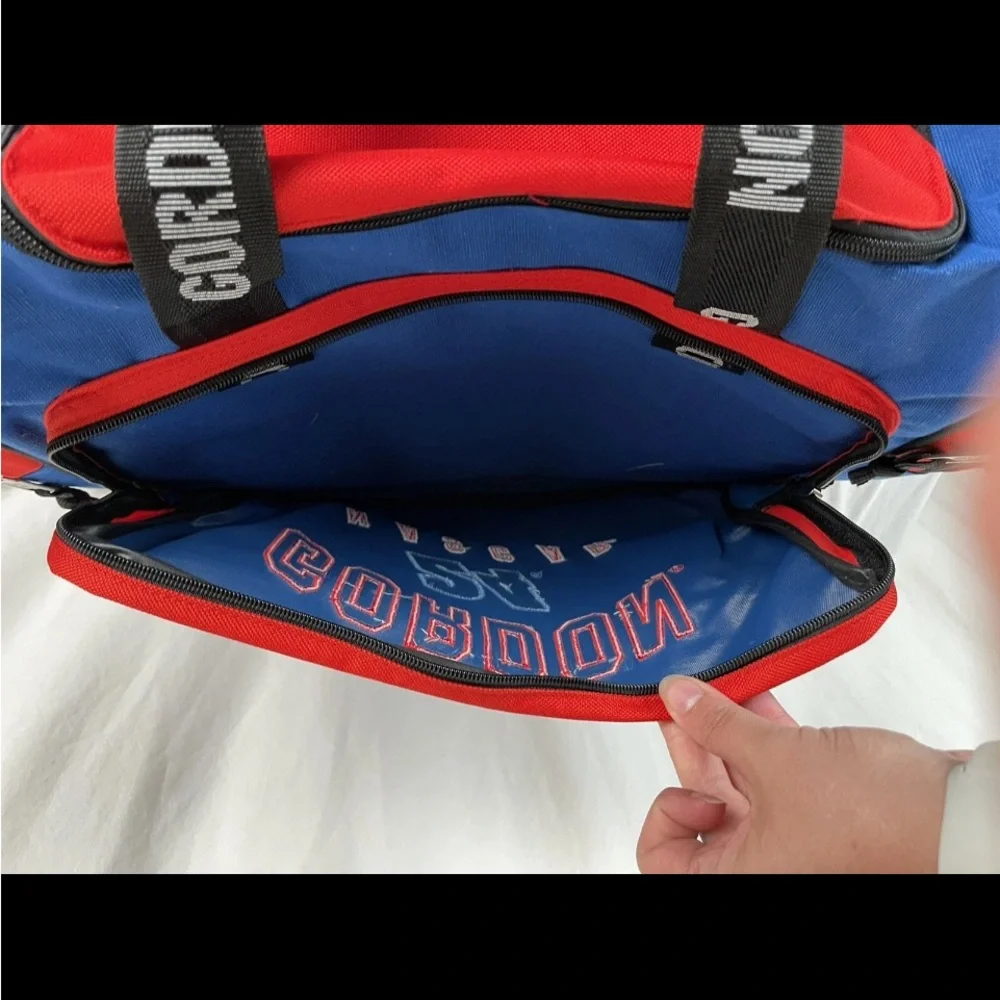 Vintage Jeff Gordon NASCAR DuPont Racing Duffle Gym Bag 12