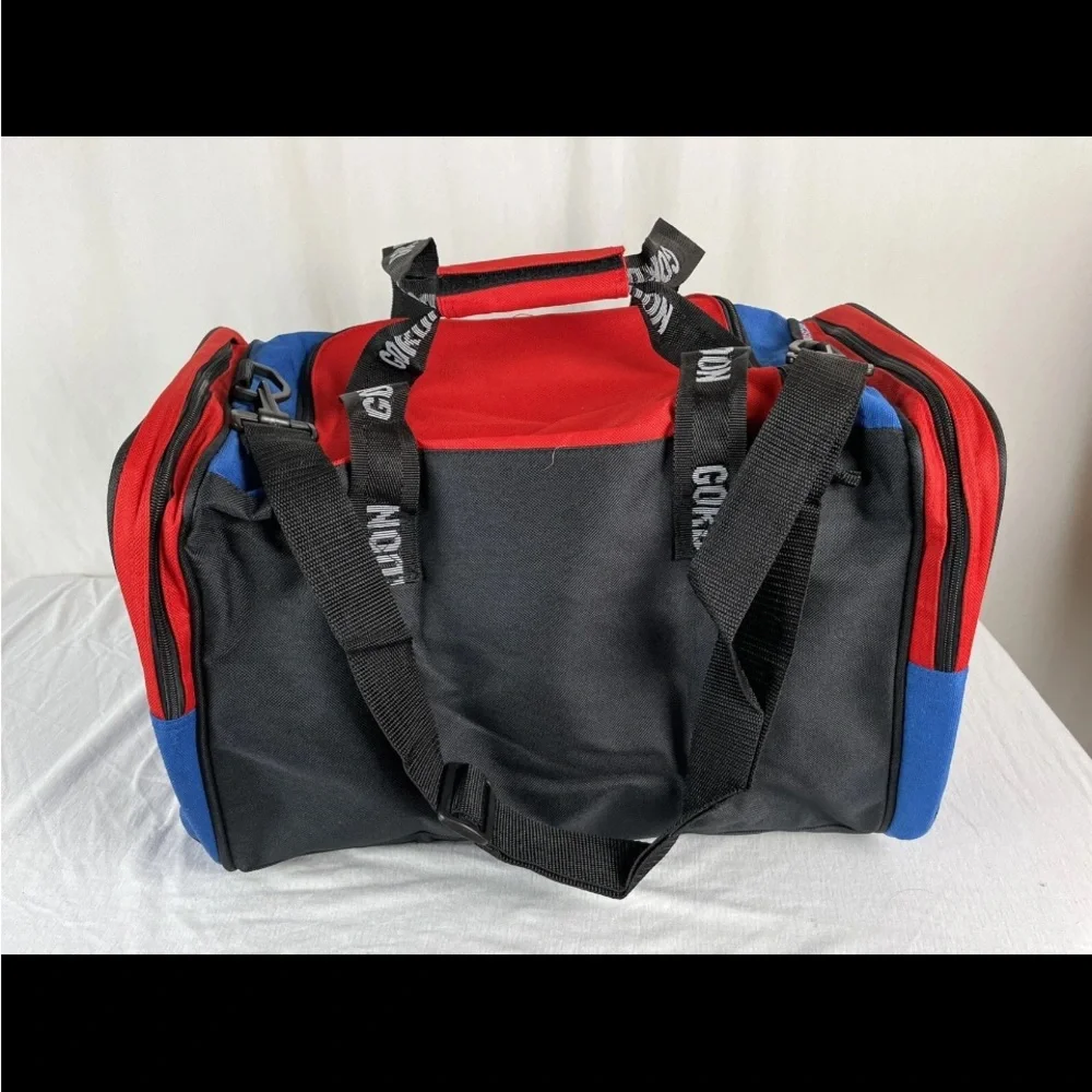 Vintage Jeff Gordon NASCAR DuPont Racing Duffle Gym Bag 12
