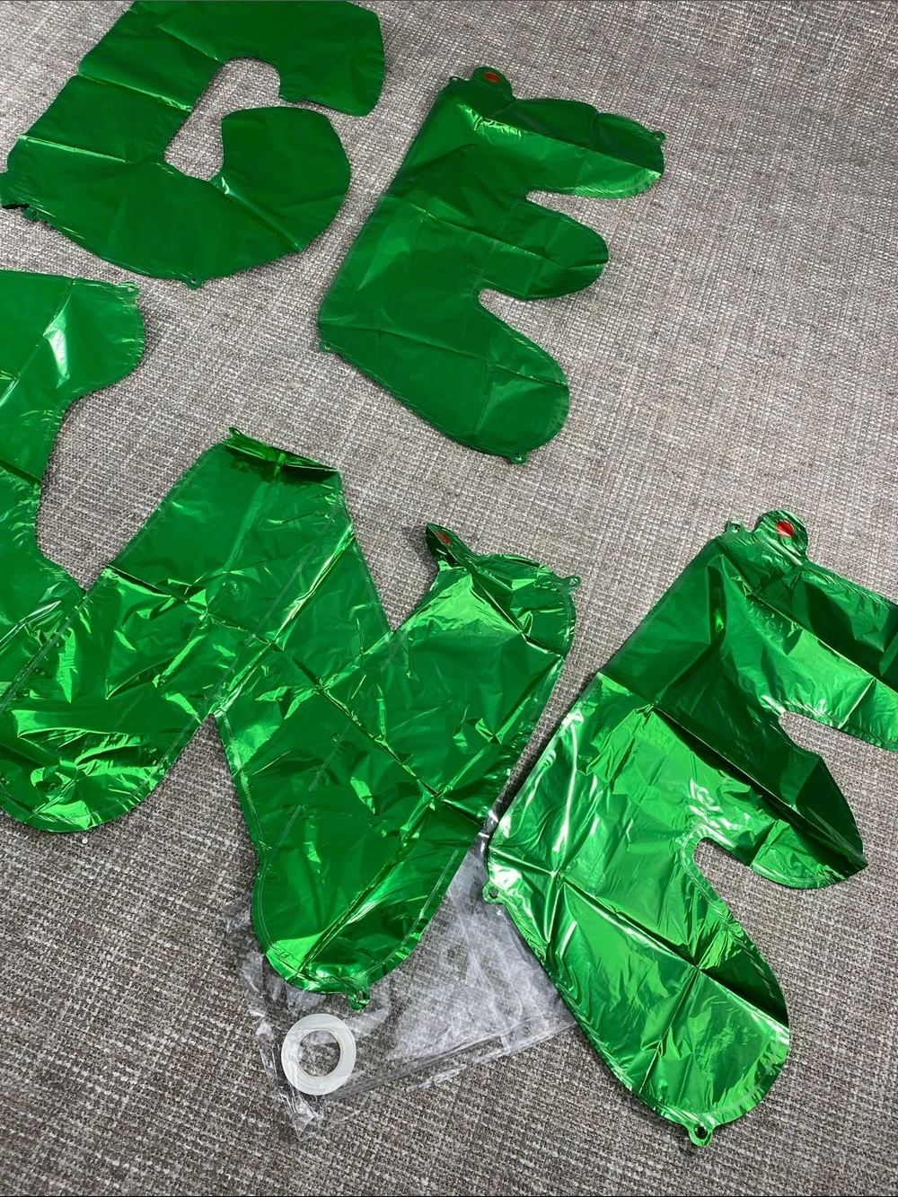 N/A metallic green