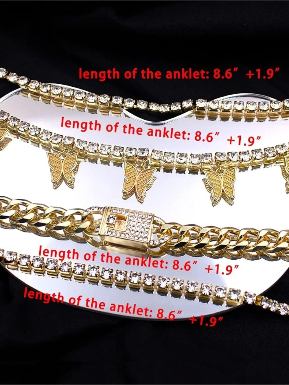 Anthropologie gold tone