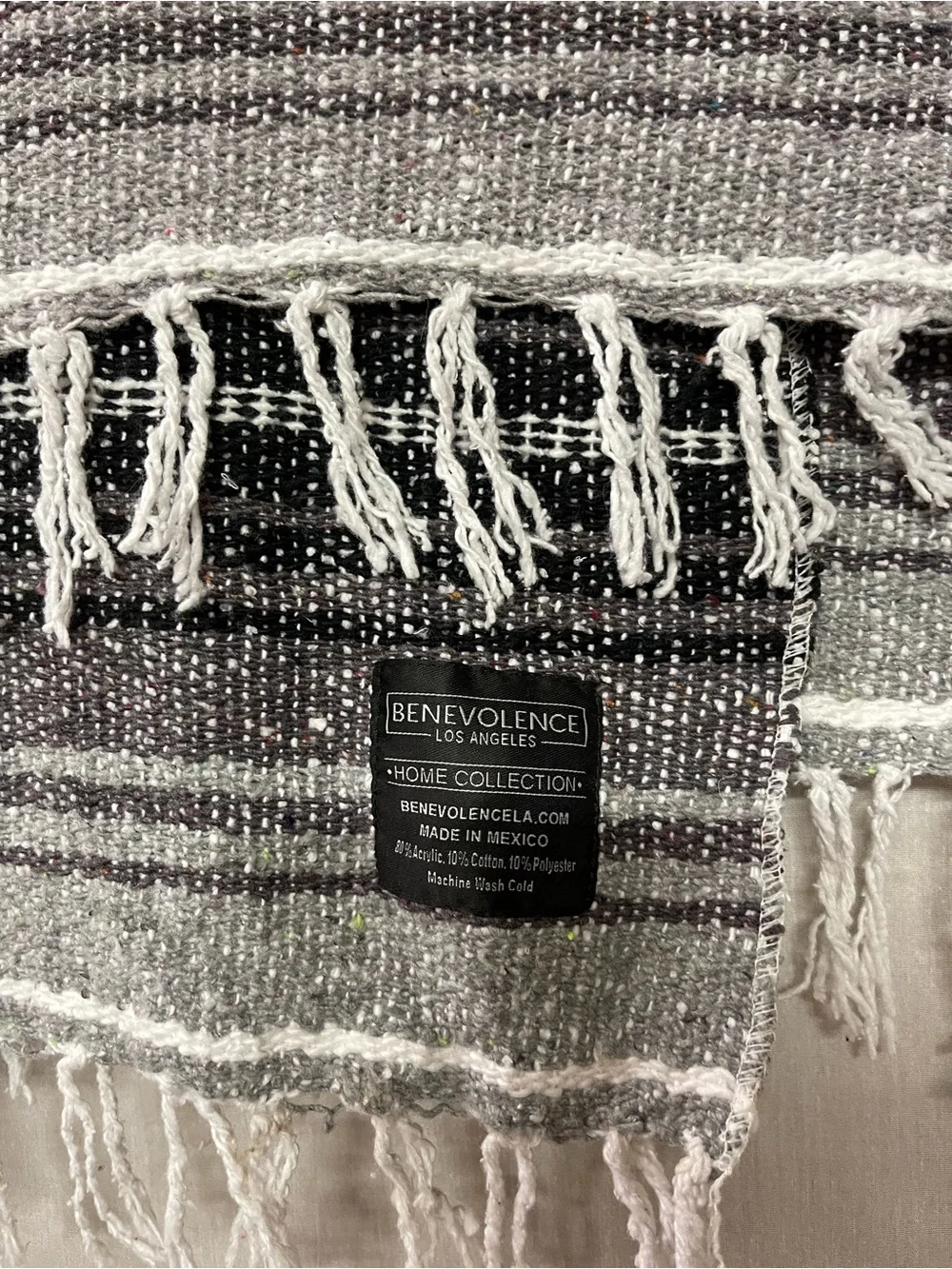 Benevolence Home Collections soft woven