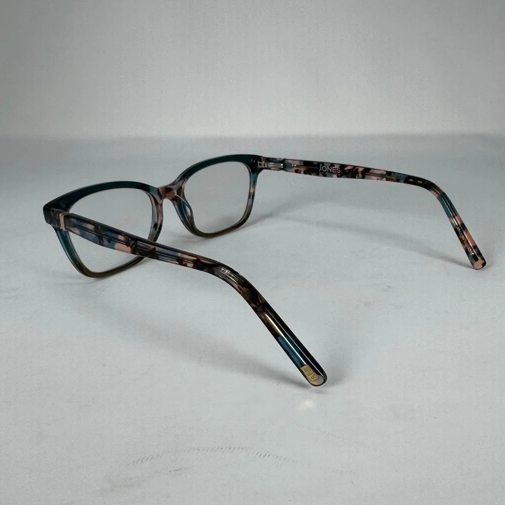 JONES‎ NEW YORK VJON786 Teal Havana Tortoise Eyeglasses Frames Only 51 16 135