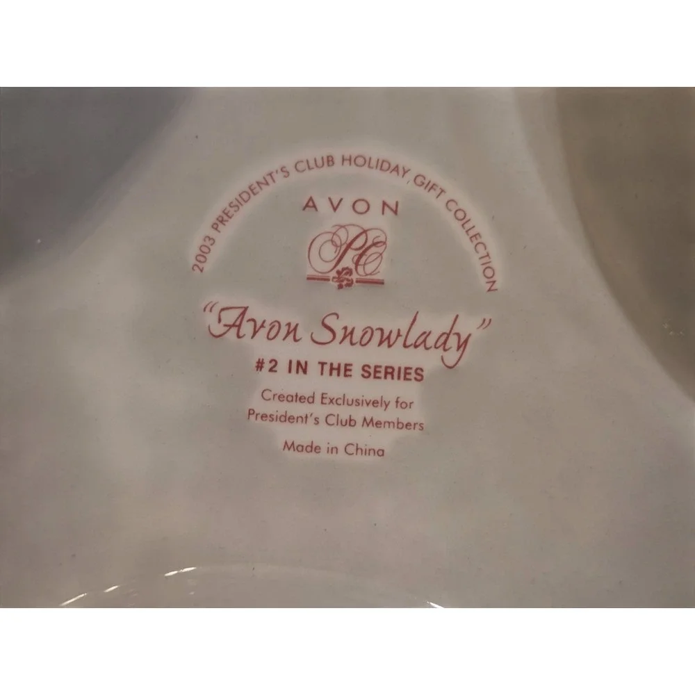 Avon 2003 snowlady