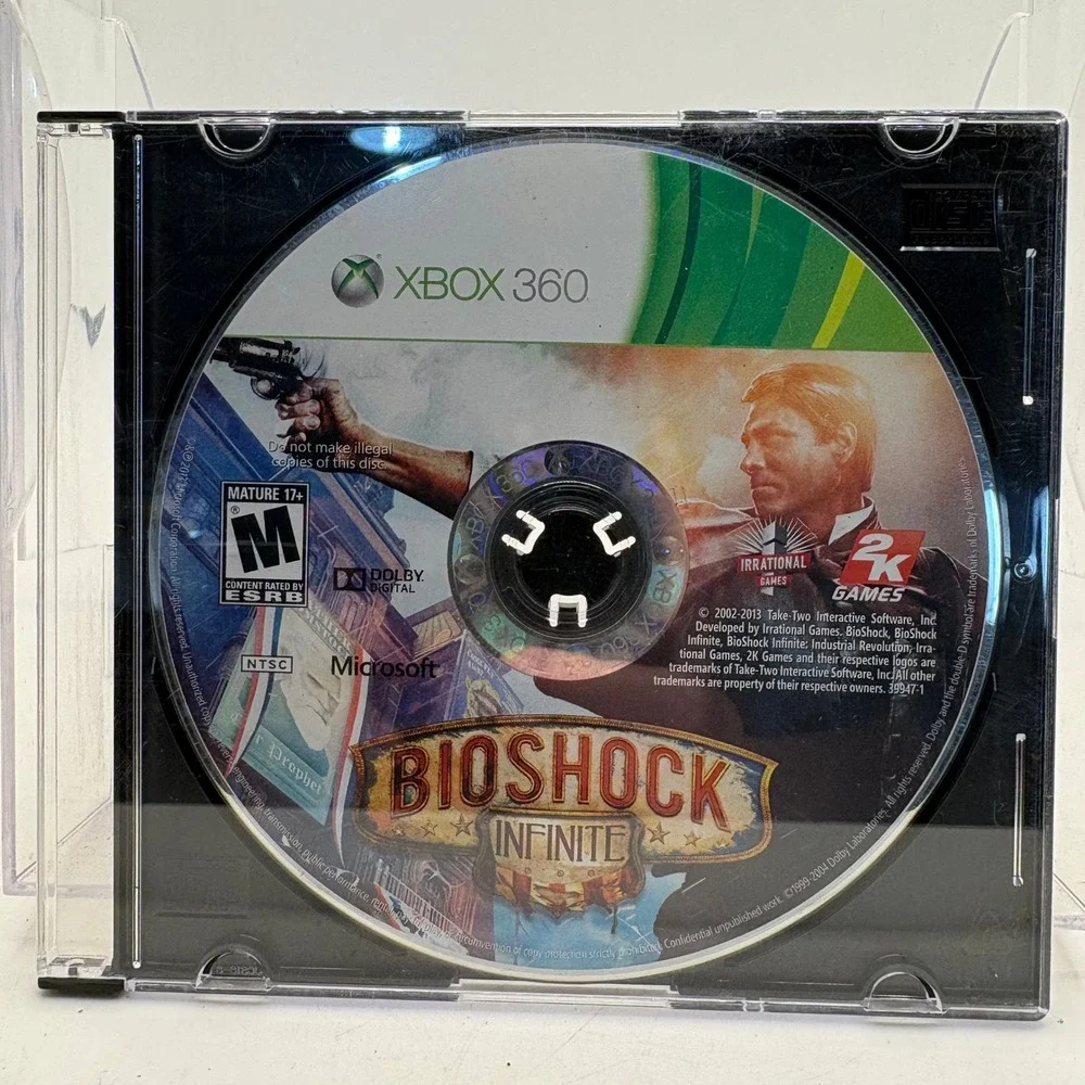 BioShock Infinite Microsoft Xbox 360 Game Disc Only 2013 2K Games 39947-1