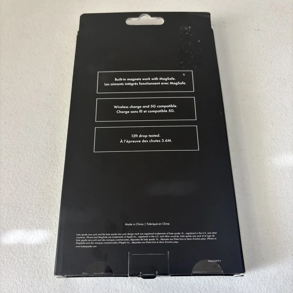 Kate Spade iPhone‎ 16 Pro Max Case w/MagSafe - Glitter Leopard