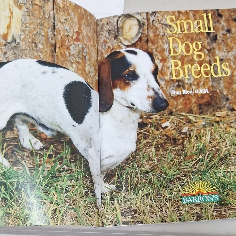 Small Dog Breeds Guide - Brown and Gray Cover