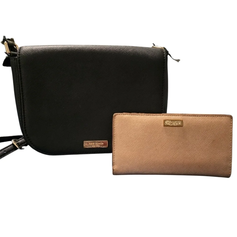 Kate Spade Newbury Lane REHAB BUNDLE - Crossbody Bag & Stacy Wallet (Flawed/For