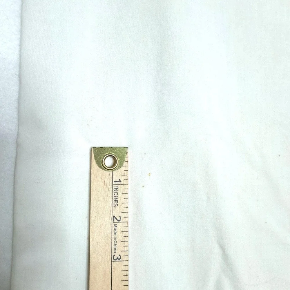 Vintage King Pillowcase White Pink Floral Ruffle Eyelet Lace Cottagecore Trim