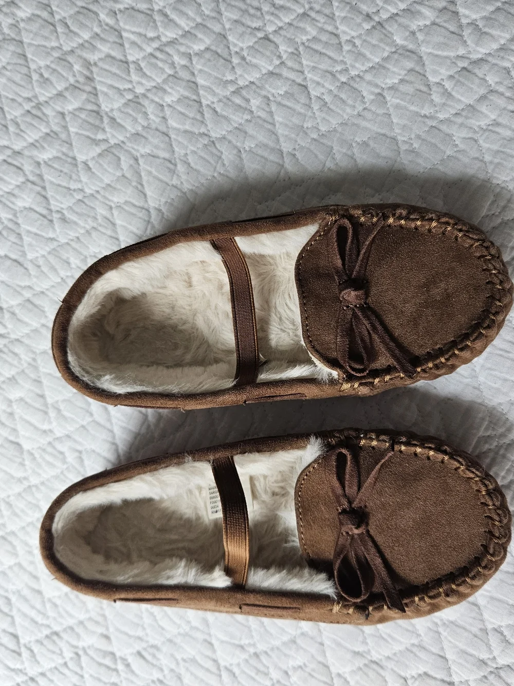 Target brown suede