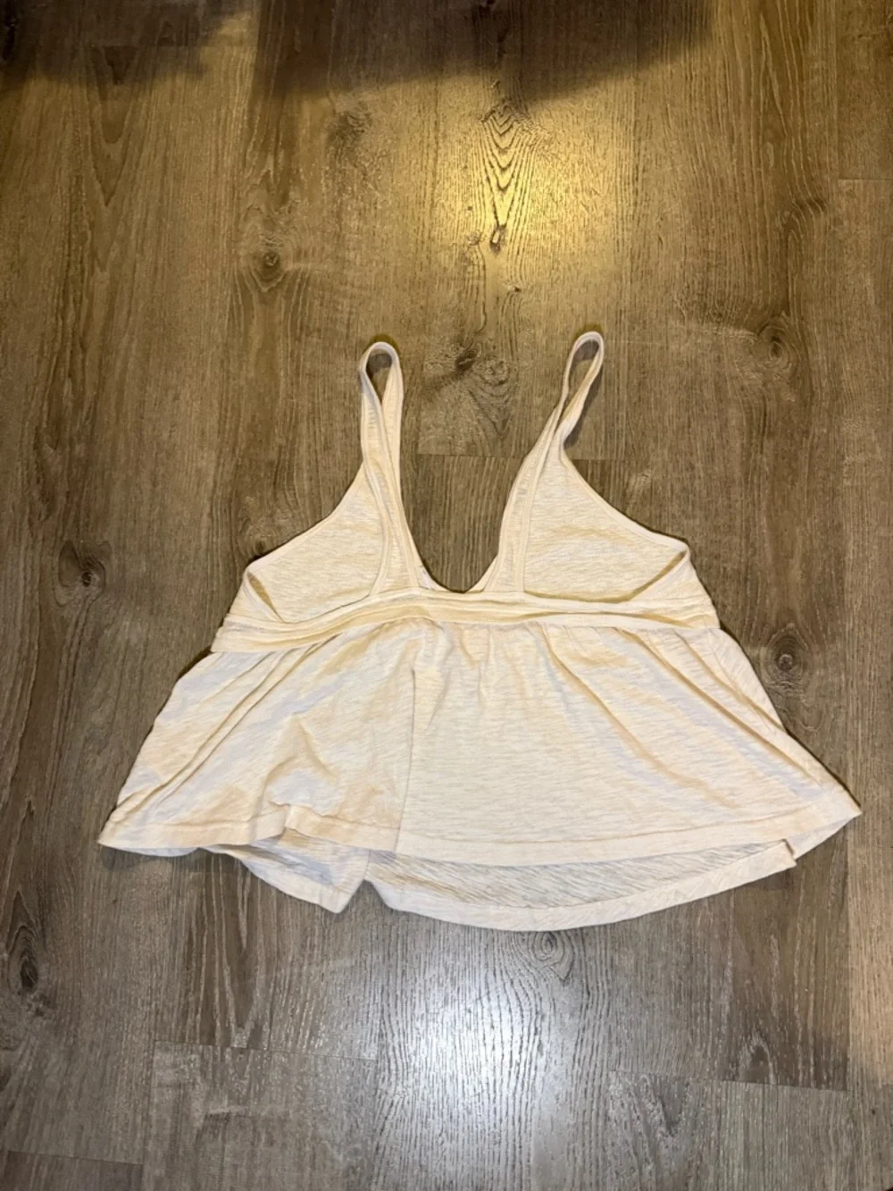 Free People Zinia V-Neck Babydoll Tank Top