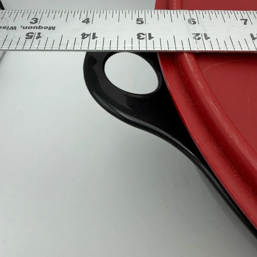 Tupperware all red
