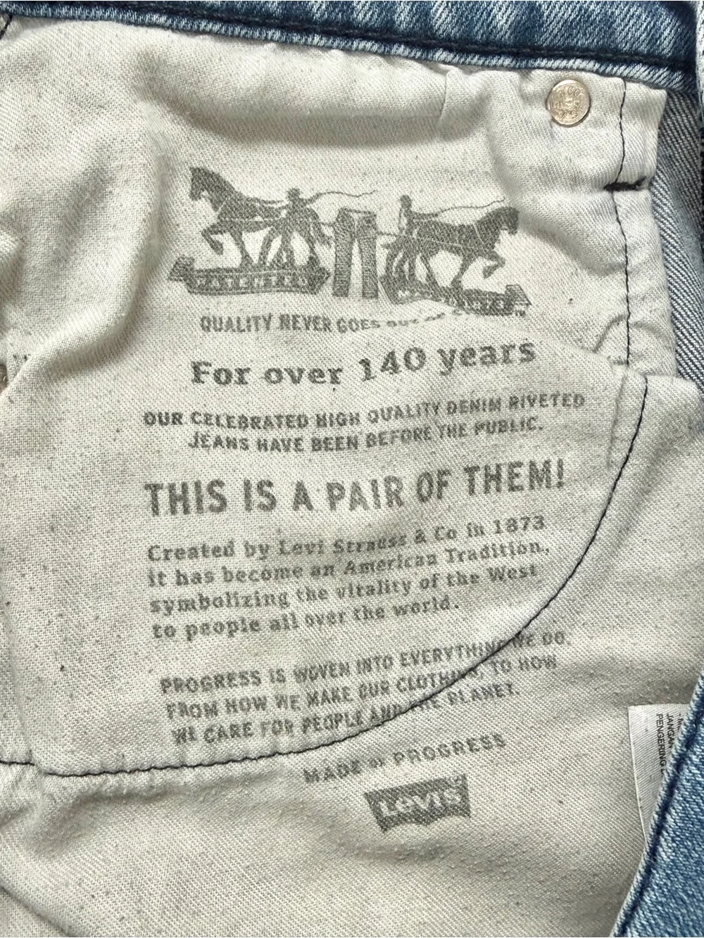 Levis levi blue