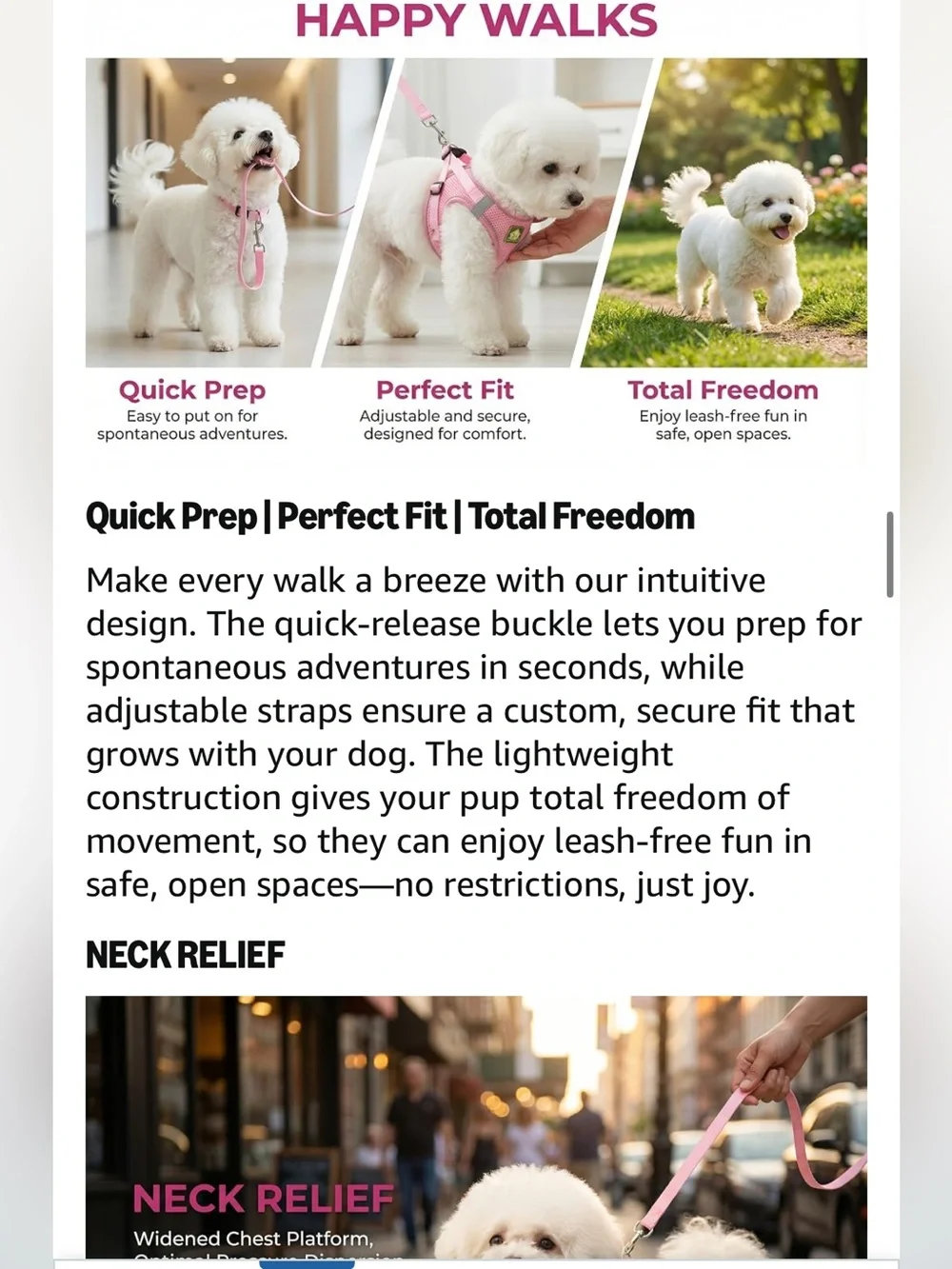 PAWZ dog harness