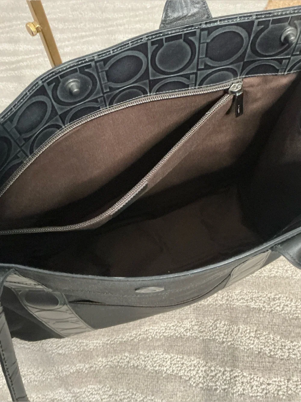 Salvatore Ferragamo salvatore italian tote