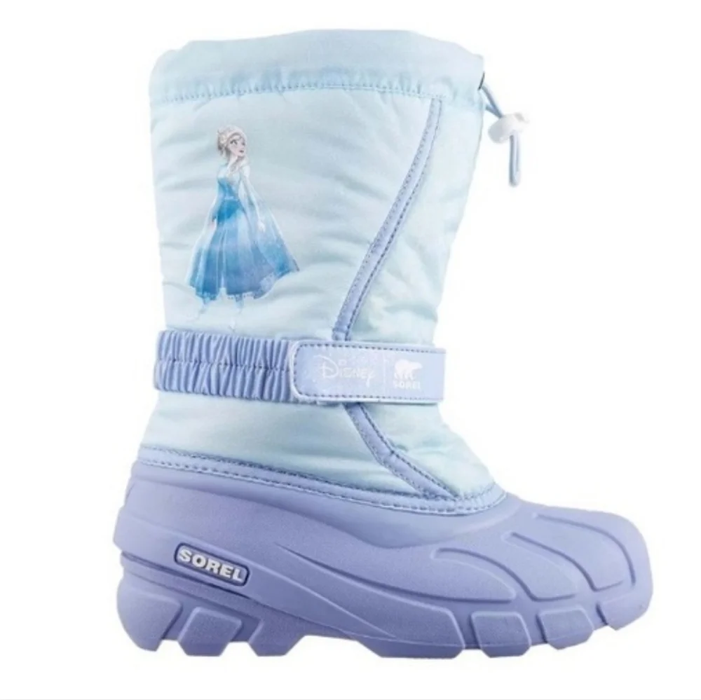 Sorel Disney Frozen Elsa Snow Winter Boots Size 5 NEW