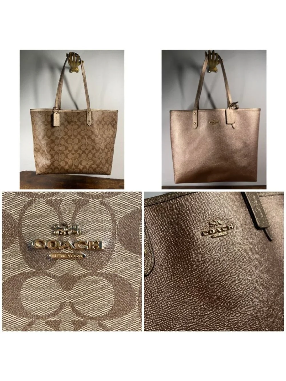 Coach reversible design
