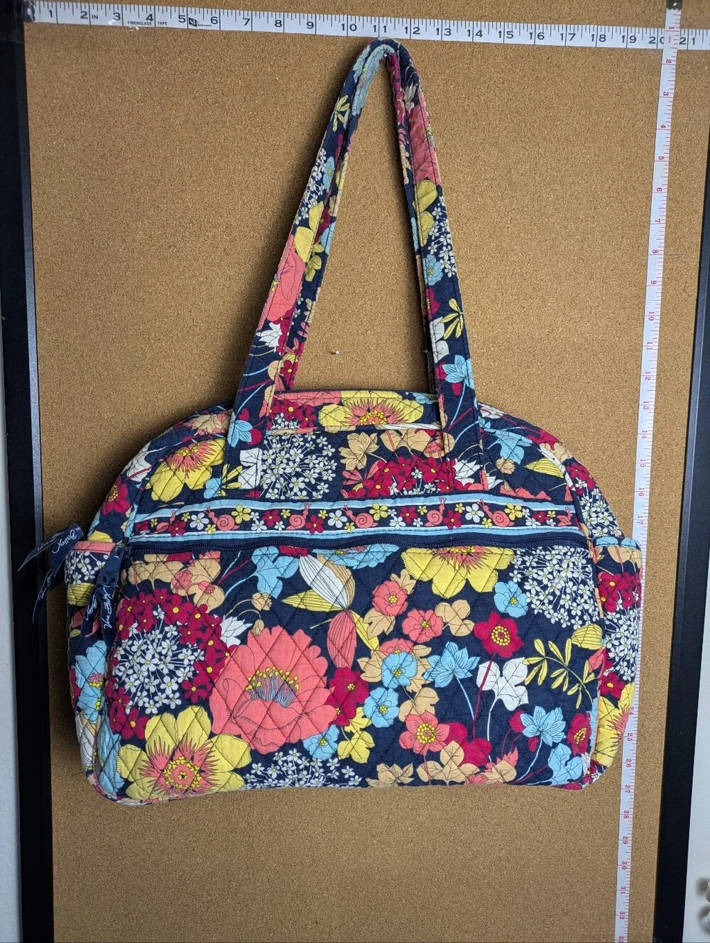 Vera Bradley Weekender/Diaper Bag – Happy Snails Print