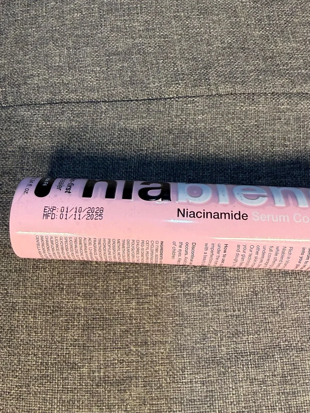 Toyfactory Niablend Niacinamide Serum Concealer 0.34 fl Oz, Shade F4