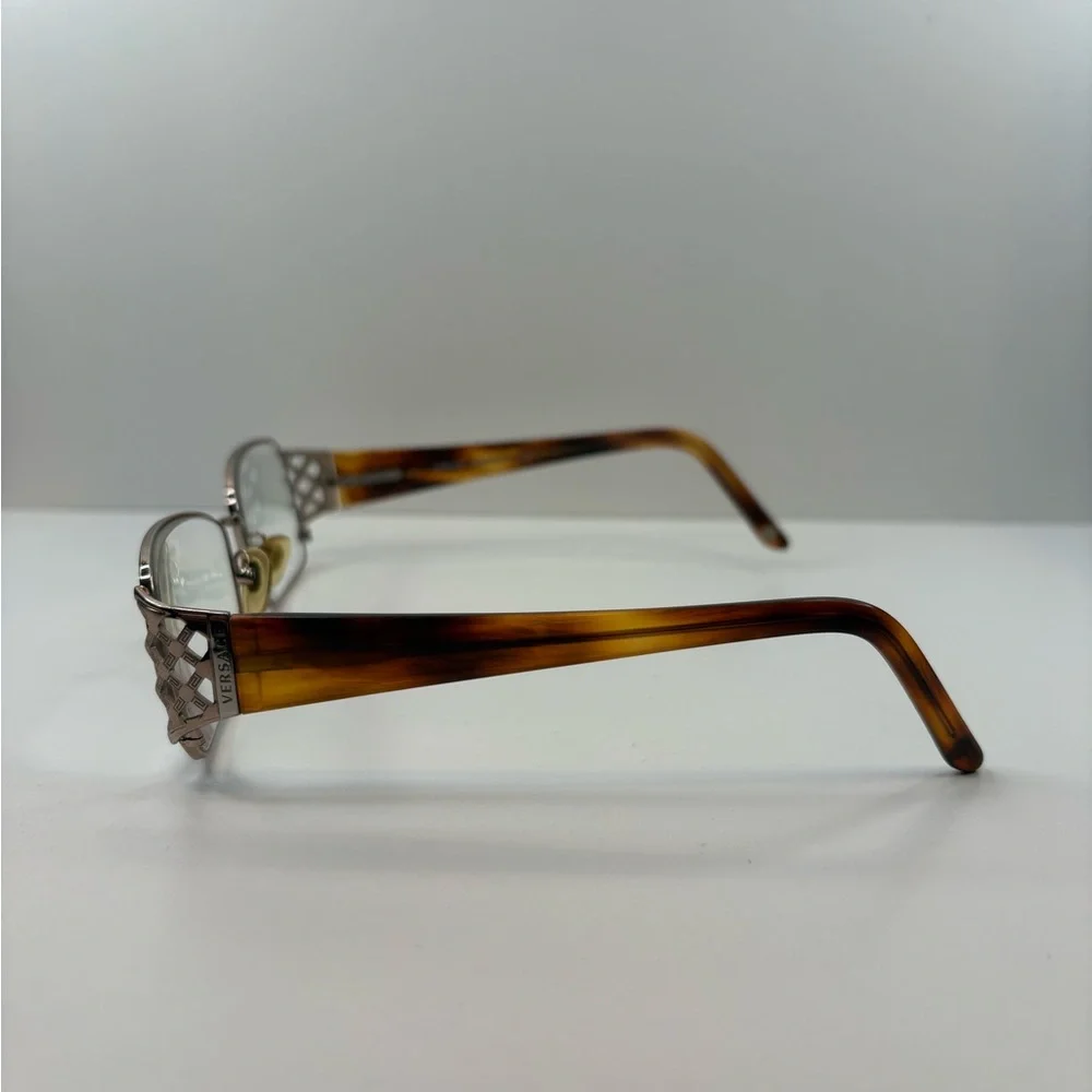 VERSACE EYEGLASSES MOD 1160 1052‎ 53•16•130 VERSACE GLASSES RECTANGULAR