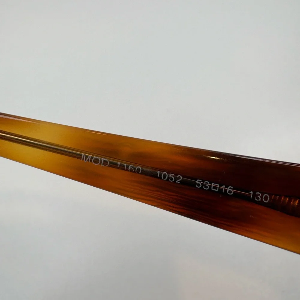 VERSACE EYEGLASSES MOD 1160 1052‎ 53•16•130 VERSACE GLASSES RECTANGULAR