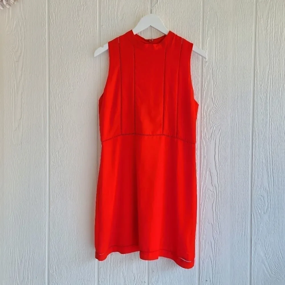 Naked Zebra Red mini Dress