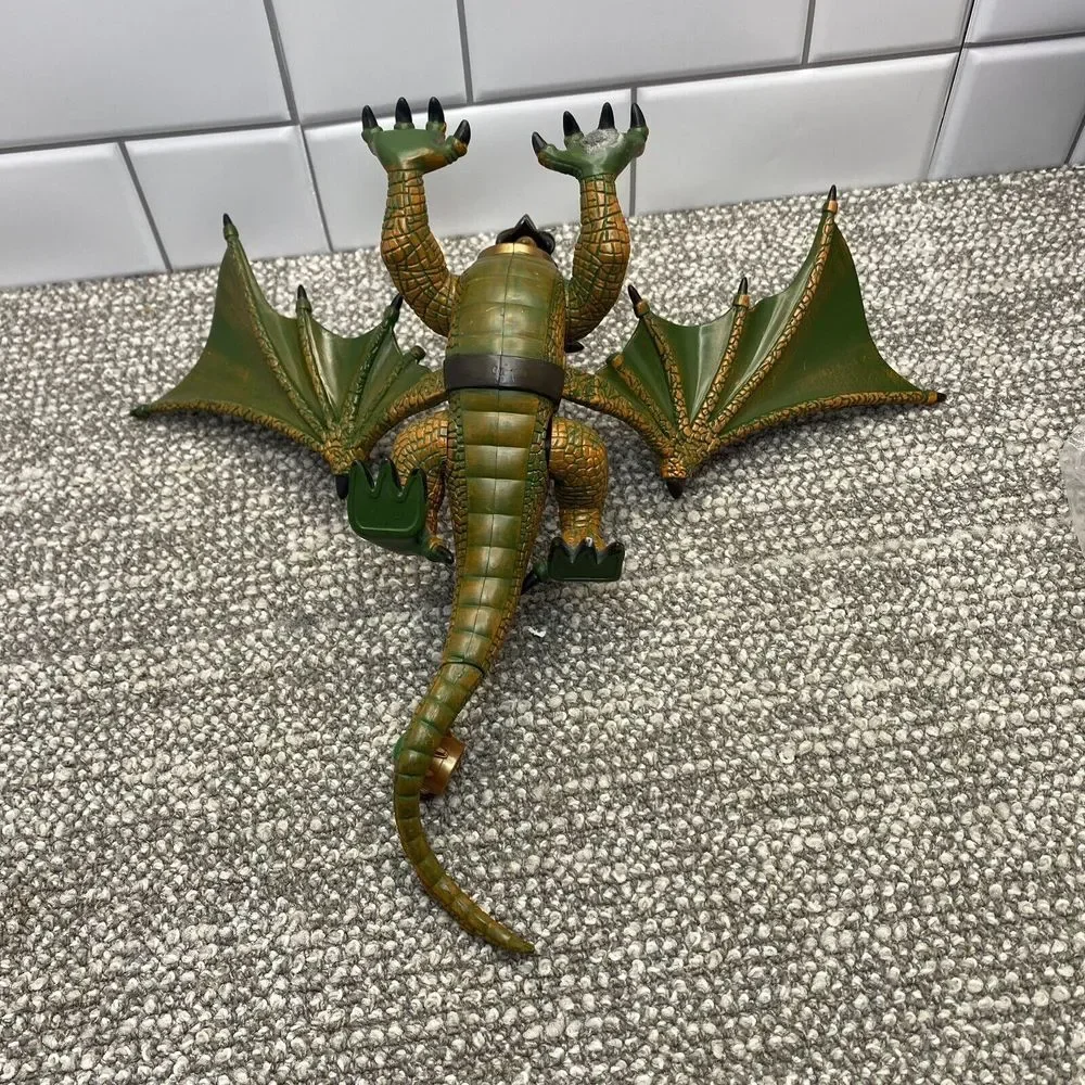 Mega Blox Krystal Wars Dragon W Crystal Green Gold Excellent Cond‎ H18