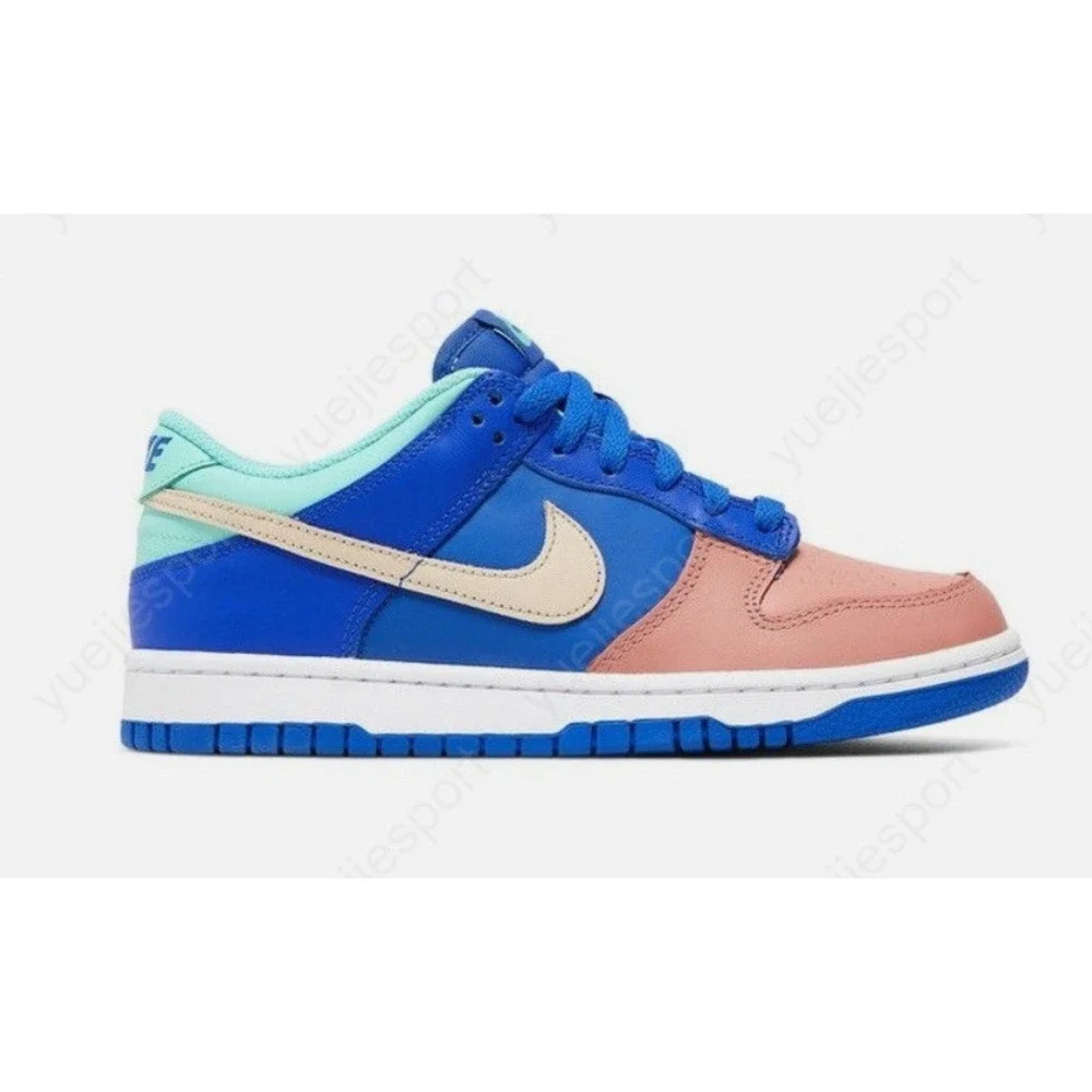 Nike‎ Dunk Low SE (PS) Pre-School Shoes Kid's SZ 12Y Hyper Royal DZ2874-400
