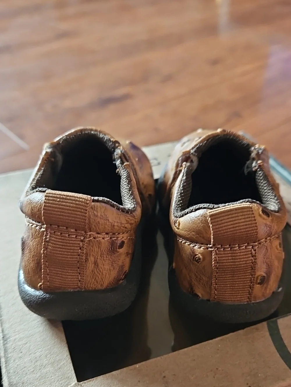 Roper cowbaby leather