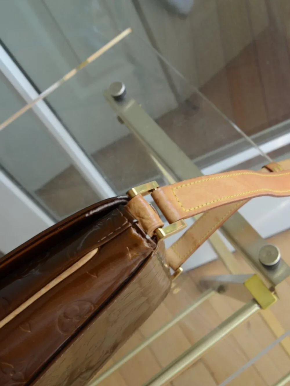 Louis Vuitton Vernis Thompson Street Bronze